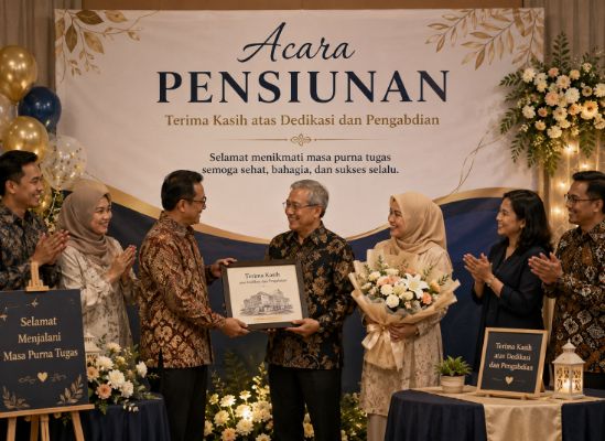 acara pensiunan berkesan