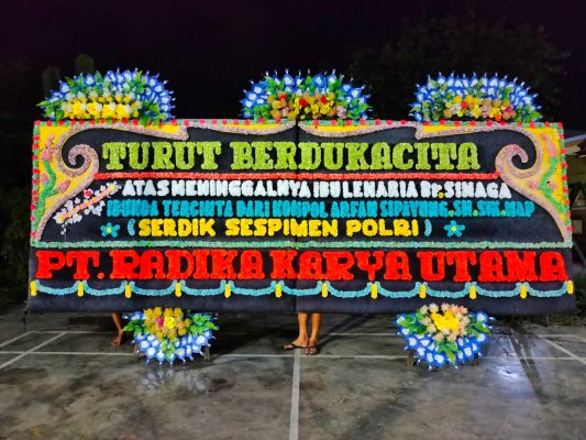 papan bunga dukacita medan johor