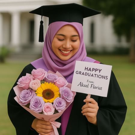 wisuda adik perempuan