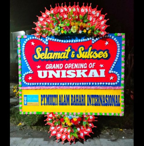 papan bunga medan grand opening