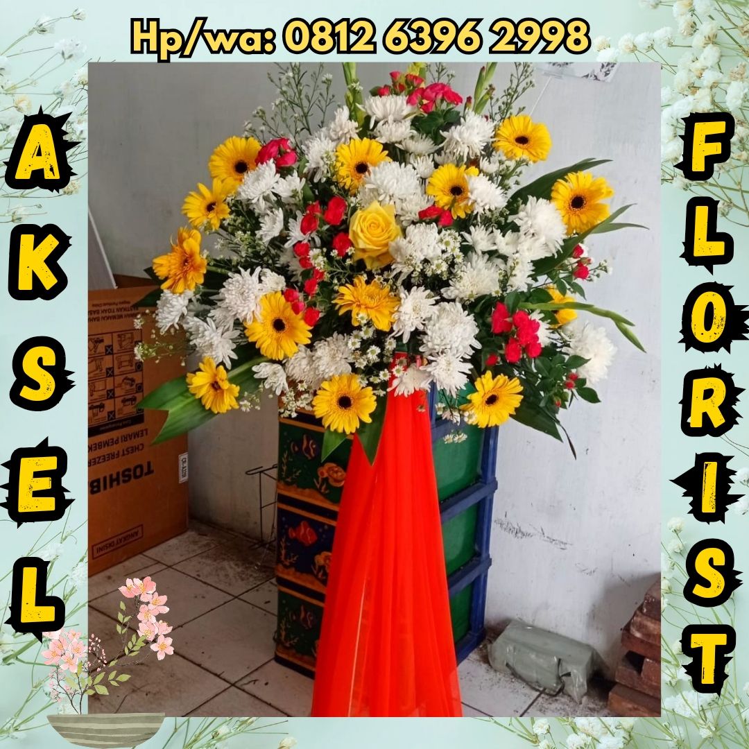 Standing Flower Pernikahan ke Hotel Grand Inna Medan