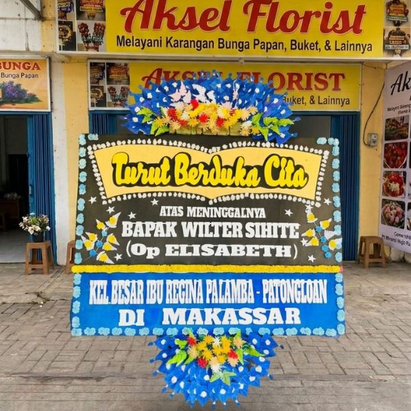 Papan Bunga Dukacita Medan Aksel Florist