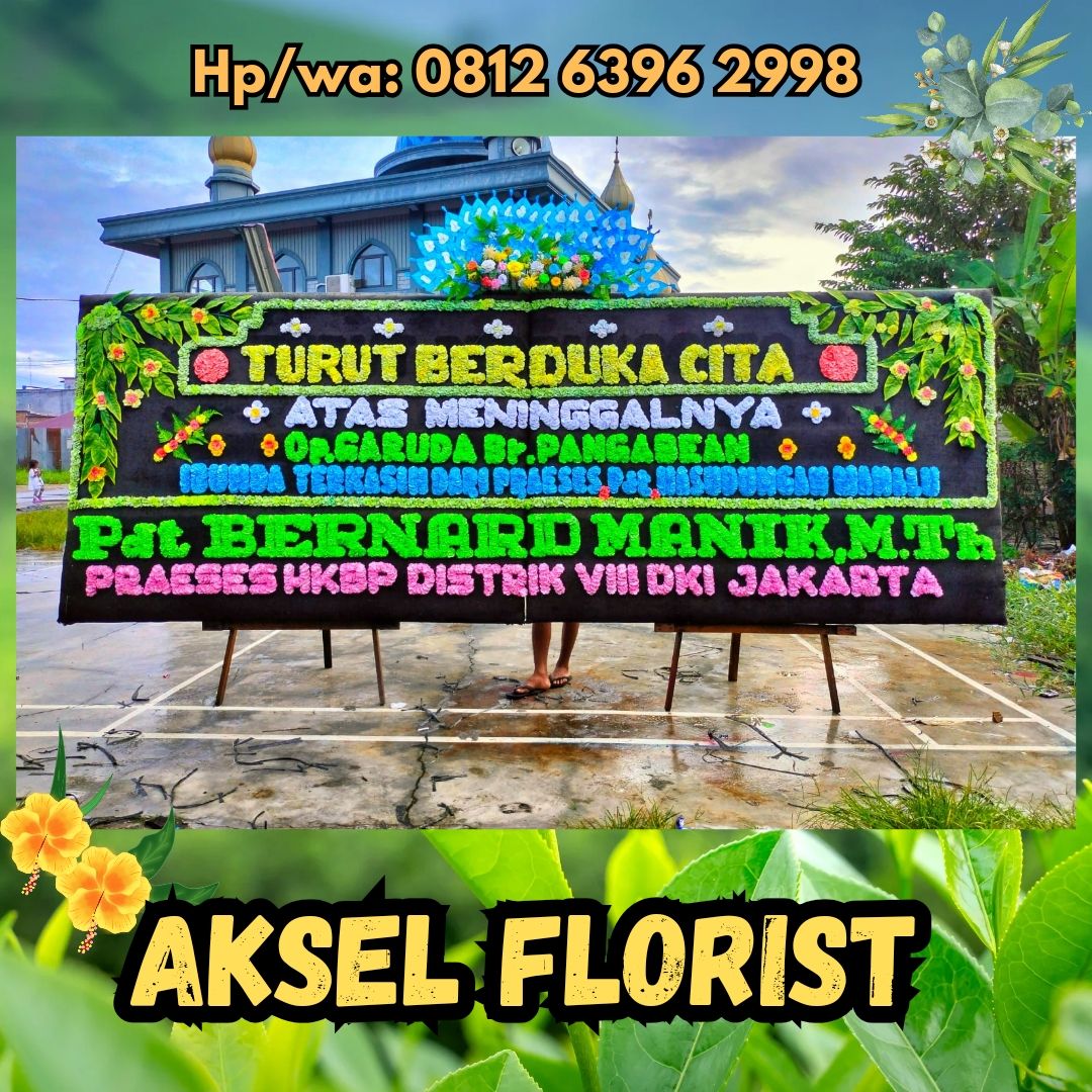 papan bunga duka cita gunung tua